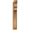 Ekena Millwork Olympic Arts & Crafts Rough Sawn Outlooker, Western Red Cedar, 6"W x 28"D x 40"H OUT06X28X40OLY03RWR - alternate 2